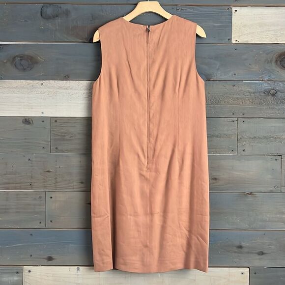 NWT Kobi Halperin $498 Peyton Linen-Blend Mini Dress Taupe Size M - Picture 6 of 13